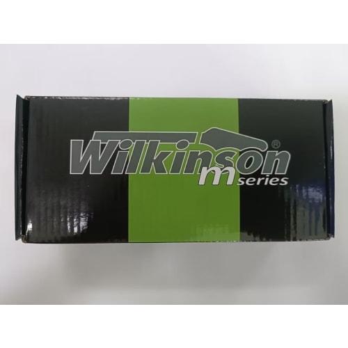 Wilkinson M Series 10.8mm String Pitch Vintage Style Tremolo Bridge with 6-Point Fastenings and a 36mm Block for Strat Electric Guitars, Black