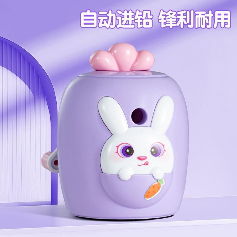 Cute Cartoon Animal Shaped Durable Manual Pencil Sharpener For Kids Students