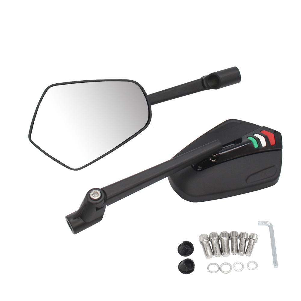 Aluminum Alloy Motorcycle Rearview Reflective Mirrors Rear View Handlebar Mirrors Rearview Mirror