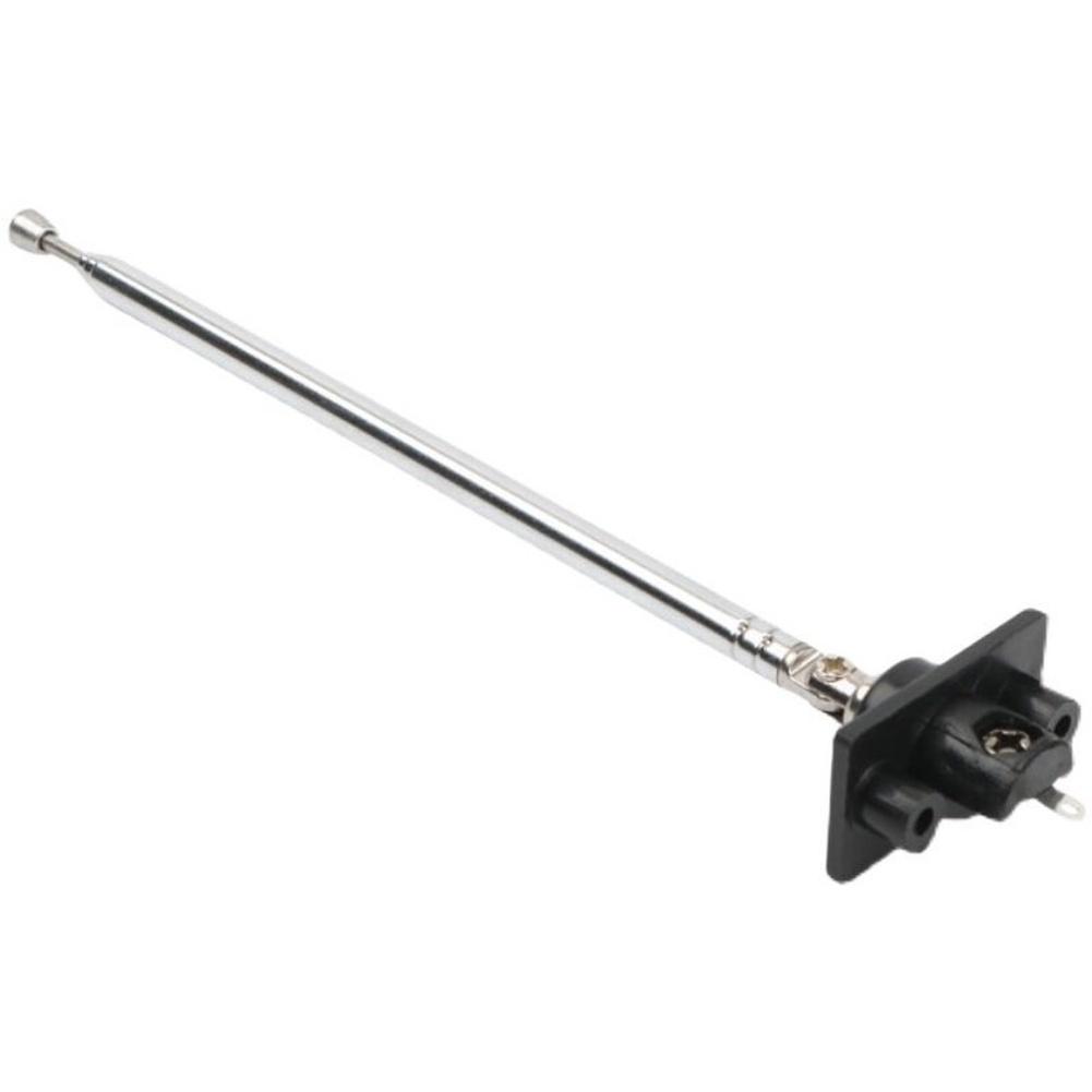Telescopic Antenna for FM Radio Wireless Alarm Receiver with 4 Section Extension Mechanism and 360 Degree Adjustable Swivel Base
