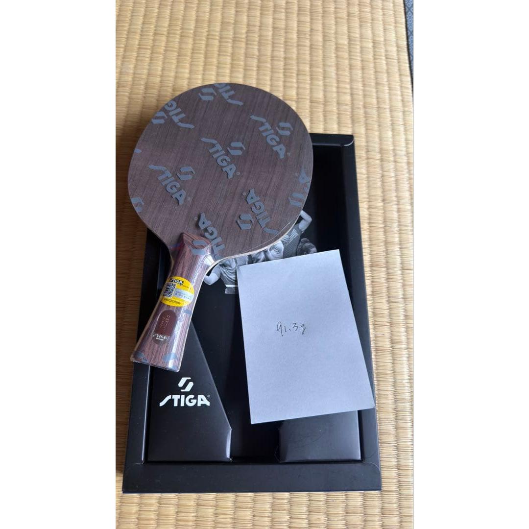 Used STIGA table tennis racket shake hand 91.3g