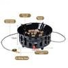 Electronic Ignition High-Power Burner 7-Core Portable Stove Camping Stove  Tourist Use