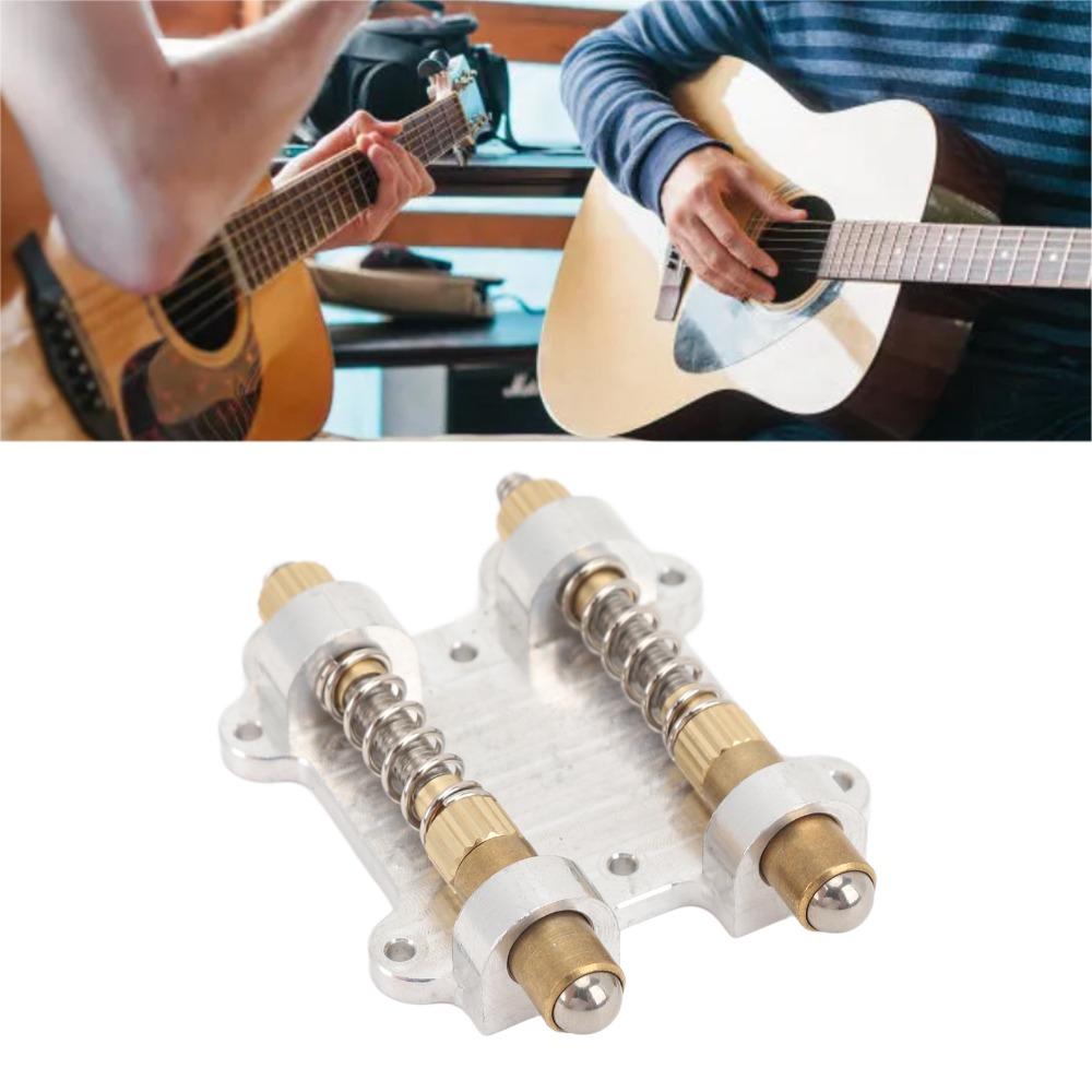 Silver+Golden Floating Tremolo Stopper Metal Material Brass Arming Adjuster  For Electric Guitar