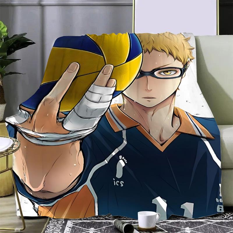 Hot Anime Haikyuu! Printed Blanket Picnic Blankets Warm Blanket Soft and Comfortable Blanket Home Travel Birthday Gift