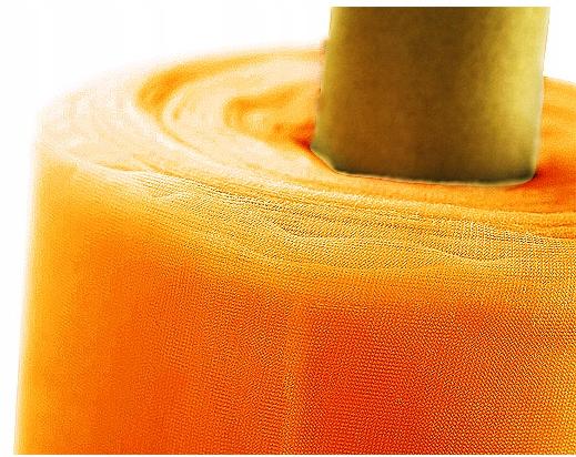 Dekorativer Tüll 150 cm x 10 m, Orange