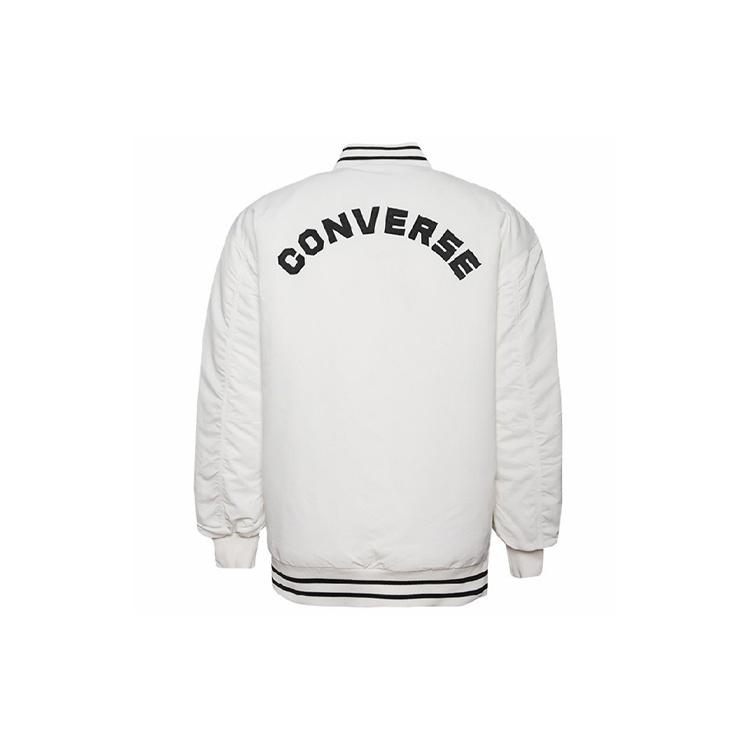 Converse Padded Bomber Asia Sizing 'White Black' Men's 10019324-A01
