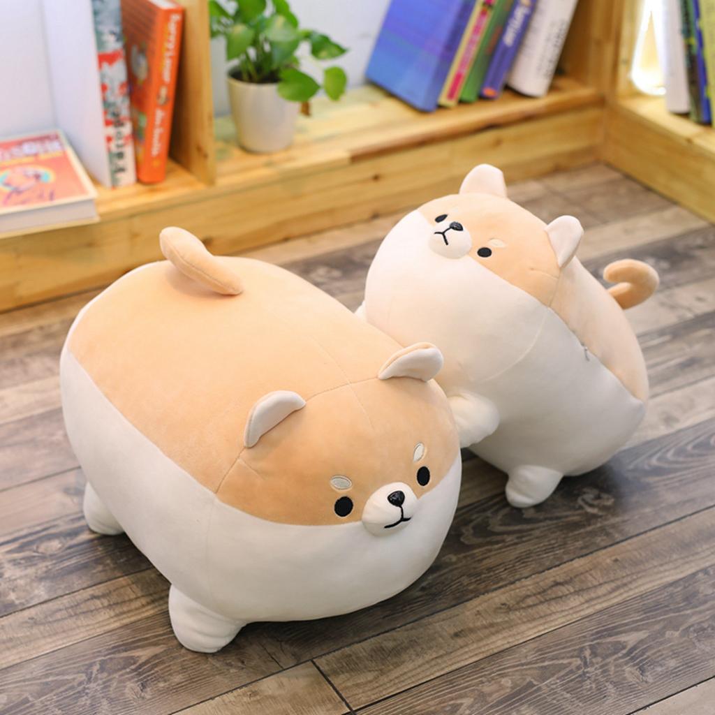 Down Cotton Fat Shiba Inu Cute Shiba Inu Dog Doll Throw Pillow Plush Toy Corgi Doll Source