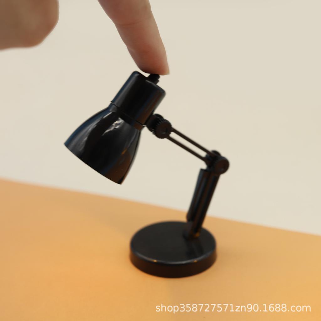 Cute Creative Mini Desk Lamp, Book Lamp, Night Lamp, Doll House, Small Ornament Model, Playing House, Small Household Appliances, Toys