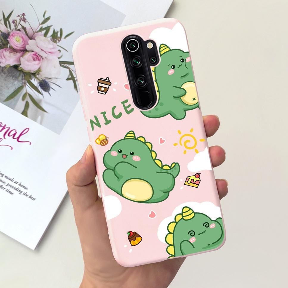 Neu Für Xiaomi Redmi Note 8 Pro 6,53" Hülle Niedliche Cartoon Weiche Silikon Rückseite Für Redmi Note 8Pro 8 pro Handy Schutzhülle