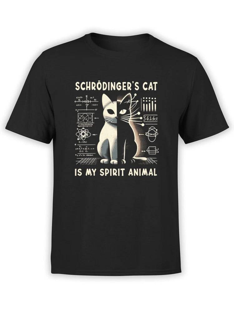 Science Tshirt Collection Schrodingers Cat Tshirt Unisex S