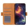 For Xiaomi 17 Pro Max Case Stand Cowhide Texture PU Leather Phone Cover