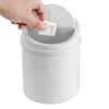 Mini Trash Can Creative Mini Garbage Cans with Lid Tiny Waste Bin Wastebasket for Desktop Small Paper Basket for Car Interior