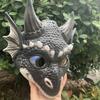 Accessories Dinosaur Halloween Pu Masques Children Dino Mask Cosplay Prop Dragon Mask Masquerade