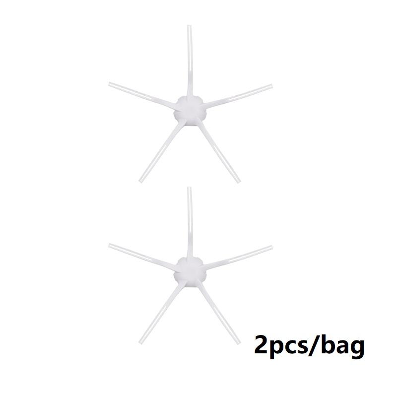 

2Pcs Soft 5 Arms Side Brushes for Dreame X10/W10S/W10S Pro/S10/S10 Pro/S10 Plus/S10 Pro Plus/X20 Vacuum Cleaner Parts