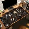 Esports Bloodborne Mouse Pad Battle Warrior Mousepad XL Desk Mat Non Slip Rubber Base Soft Fabric Game Room Desk Mouse Pad