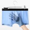 Men's Ice Silk Seamless 3D Pouch Breathable Boxer Briefs - Summer Comfort