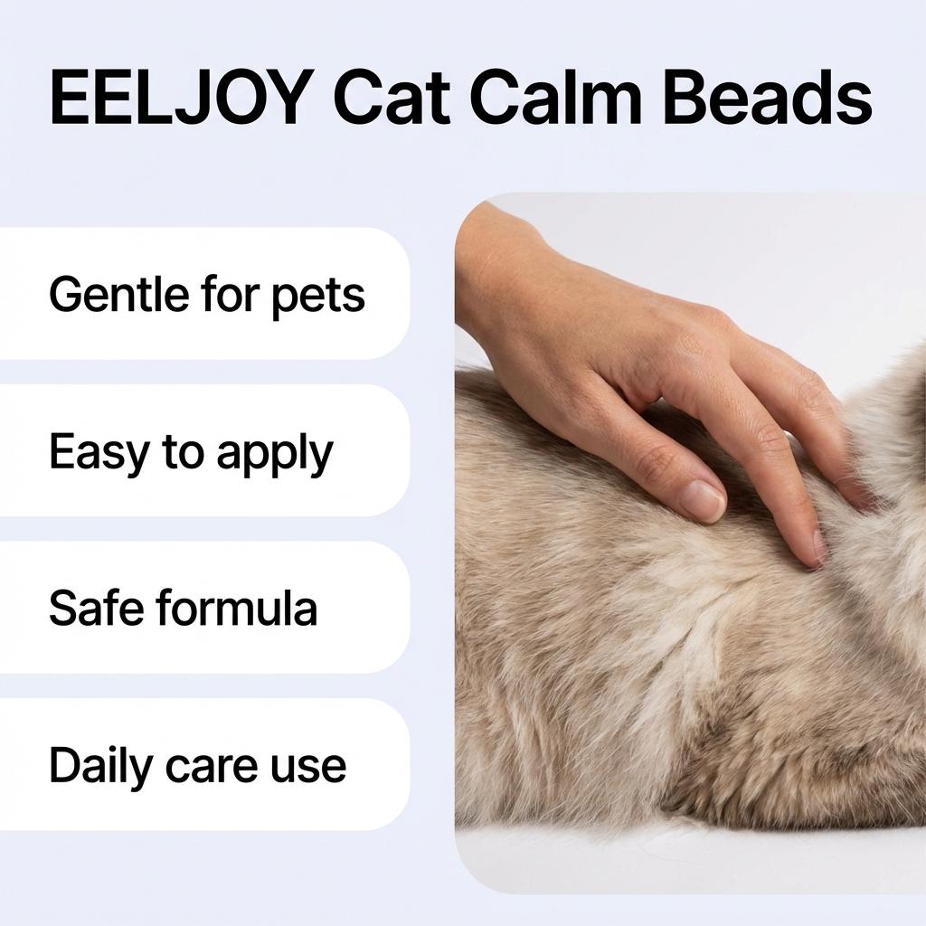 Cat Care Beads Catnip Gentle Gel Beads Fresh Smell Deodorization Improve Pet Emotion Behavior Kitty Mood Comfort Treatment Beads