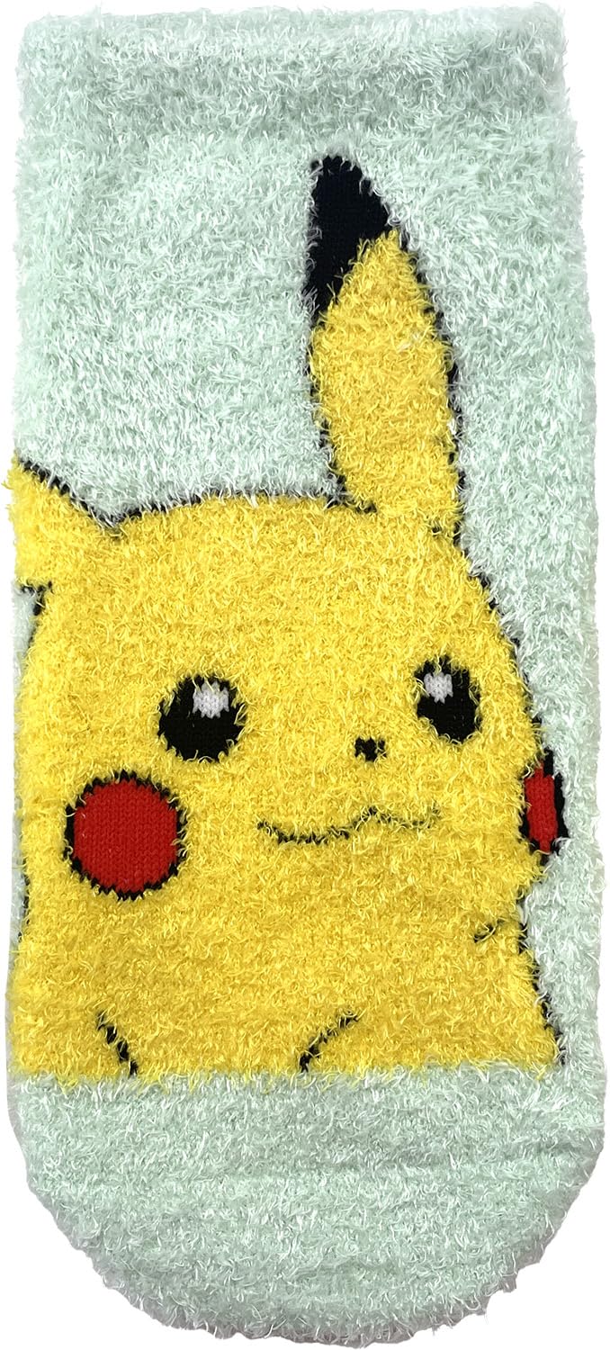 

Пушистые носки Small Planet Pokemon Pikachu Mint Green Junior 15~21 см