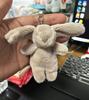 Peluche Coniglietto Cartone Animato Carino Portachiavi Pompom Amore Portafortuna Giocattolo Borsa Ragazza Portachiavi Auto Ciondolo Cellulare Gioiello Regalo