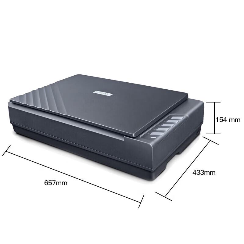 Huakeyi A380 Plus A3 High-Speed Flatbed Document Scanner CN plug (adapter included)