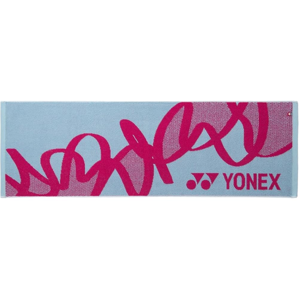 YONEX Sports Towel AC1091 Aqua Blue 100% Cotton Quick Dry Lightweight Gym Towel