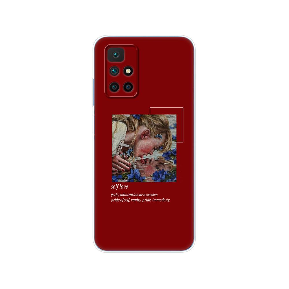 Dla etui Redmi 10 silikonowa tylna okładka etui na telefon dla xiaomi Redmi 10 2022 2021 miękkie etui 6.5 cala Redmi10 globalne etui typu bumper z tpu