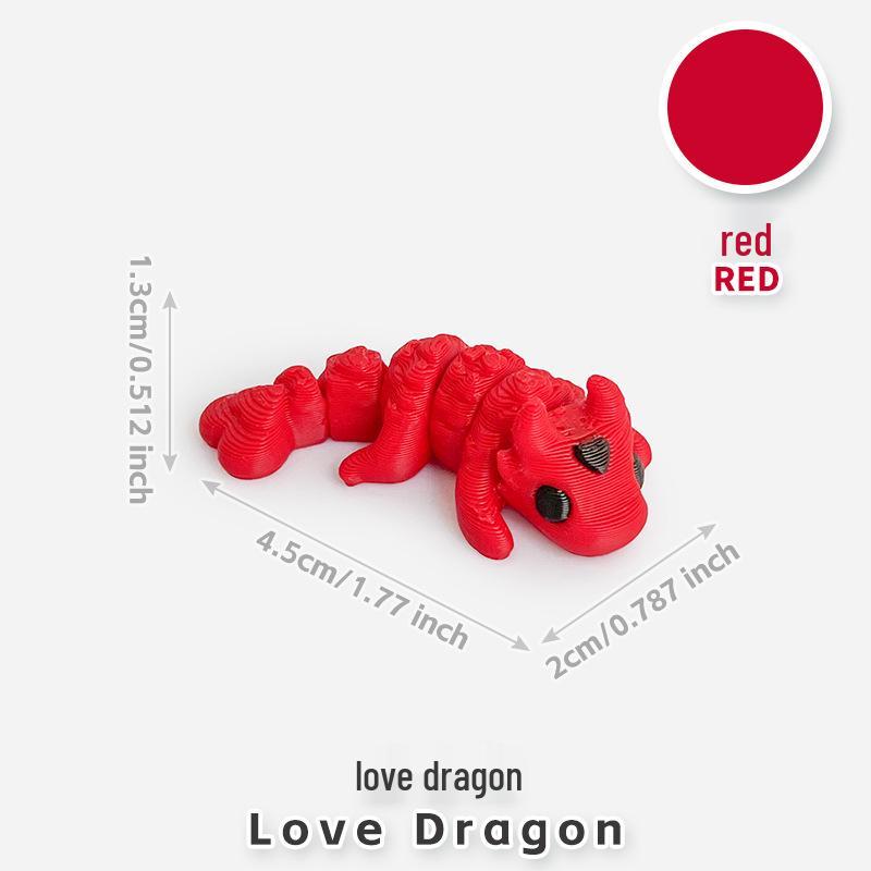 Colorful 3D Printed Small Animal Toys - Simulation Animal Models for Micro-Landscape Decoration