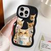 Cute Cat Case for iPhone 13 17 Air 12 8 15 Plus 11 14 XR 16 Pro Max Soft Phone Cover
