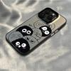 Funny smiley face small briquettes for apple 15promax mobile phone case advanced sense 14/13/12 all-inclusive 11 explosion