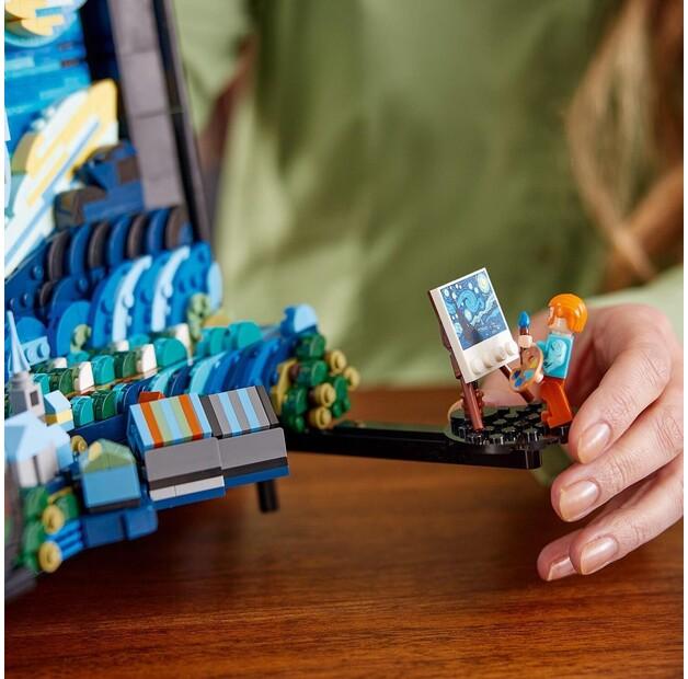 LEGO Ideas 21333 "Звездная ночь" Винсента Ван Гога