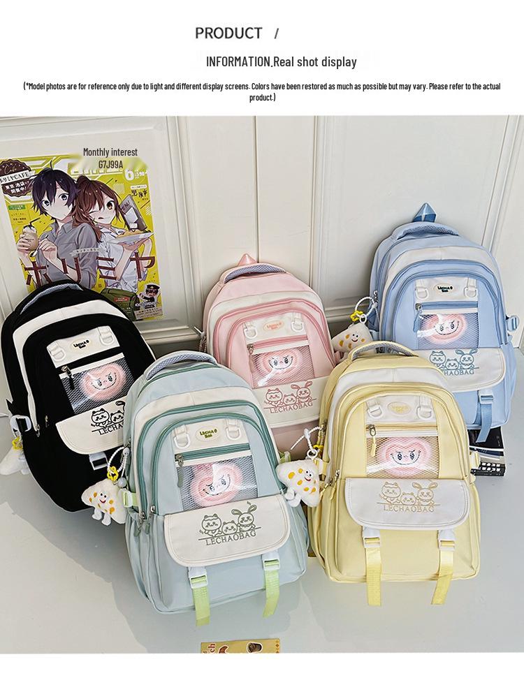Japanese Style Large-Capacity Ita Backpack for Women and Students