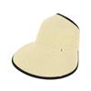 Lcate Women's Sun Cap UV Protection Brim Straw Hat Sun Visor LPH023