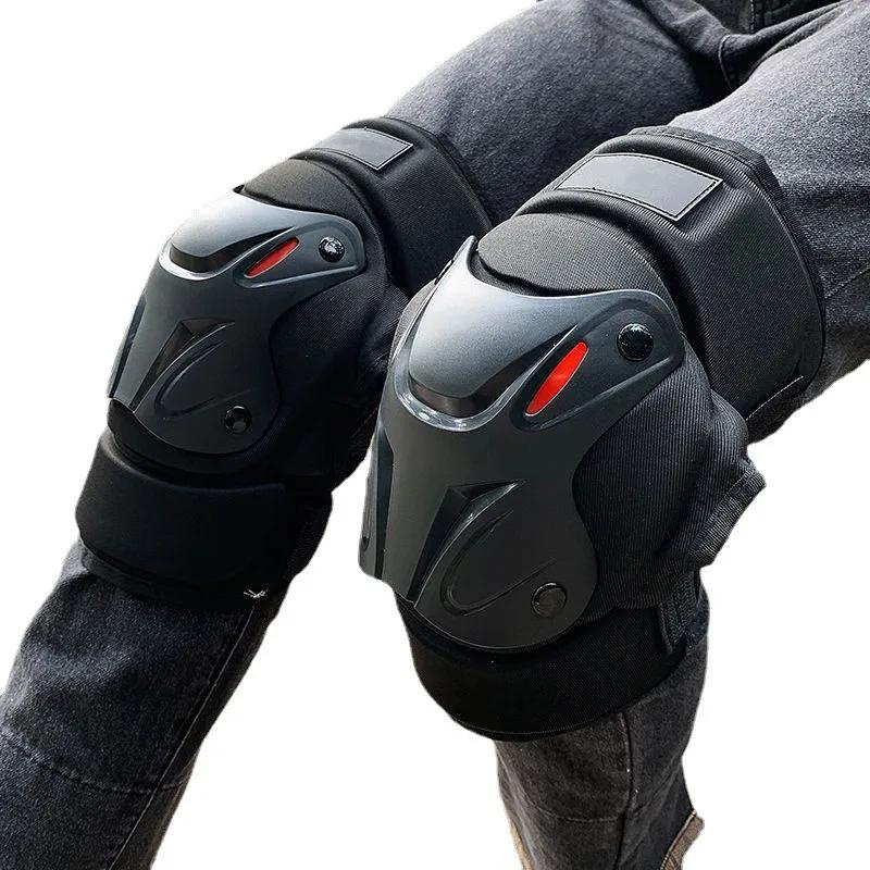 2024 New a Pair Motorcycle Riding Protective Equipment Cross-country Riding Protective Anti-fall Knee Pads