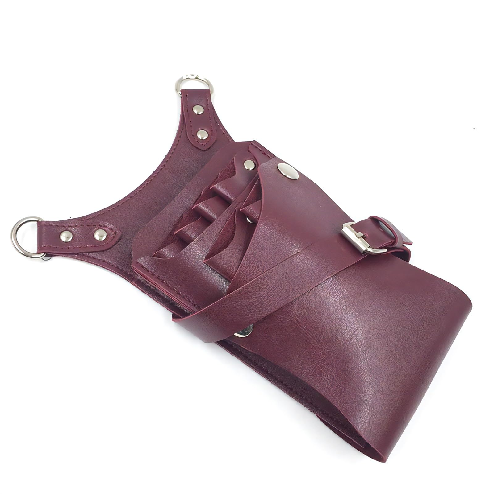 

azumafy Чехол для 6 ножниц Ножницы Ножницы Наплечный ПУ Хранение Профессиональные Парикмахеры, Ножницы, Триммер, Сумка, Хранение, Держатель, Ремешок,