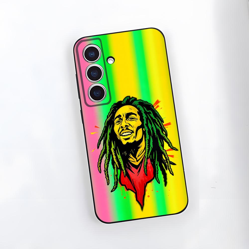Bob Marley Rasta Lion Phone Case For Samsung S26 S25 Plus S20 S20 Plus S22 Ultra S23 FE S21 Plus S21 Ultra Soft Cover