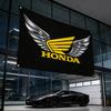 Motorcycle For HONDA Decorative Flag Waterproof Fade Resistant Polyester Indoor Outdoor Hanging Flag PH2