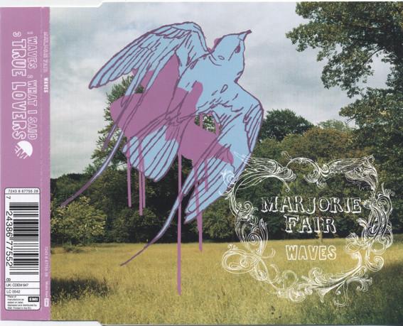 

CD MARJORIE FAIR - Waves 724386775528,CD EMI 2004 UK Rock Used