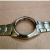 Used ORIENT Solar radio se00-c2-b stainless steel belt genuine bracelet and bezel, glass Good condition