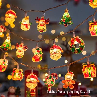 Luzes de Natal de LED - Enfeites de Acrílico para Atmosfera Festiva