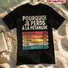 Unisexs Fun French Bowling Tshirt Humorous Graphic Tee With Theme I Lost At A Bowling Game Casual Tee Unisexs Tshirts For Summer
