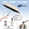 Folding umbrella with perfect for provides UV and offers heat suitable for both sunny and rainy Features an automatic opening and closing water and a