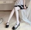 Color Autumn And Winter Stockings 80D Thermal Plastic Velvet Bottomed Pantyhose, Fattened To Increase Waist Black