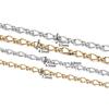 1Meter Stainless Steel Embossed Thick Cable Chain for DIY Men Jewelry Making Supplies Necklace Bracelet Chains Findings