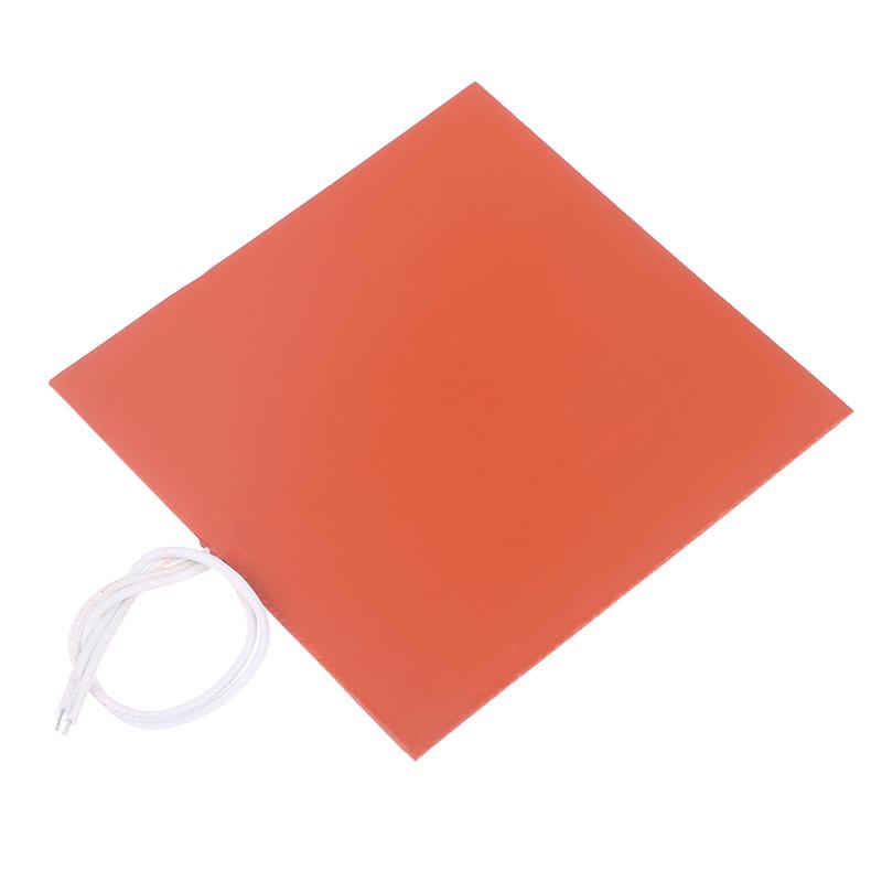 55W 12V 12*12Cm Engine Oil Tank Silicone Heater Pad Rubber Heating Mat Warming