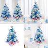 Mini Christmas Tree 45cm And 60cm Blue Tabletop Decorations Perfect For Festive Homes