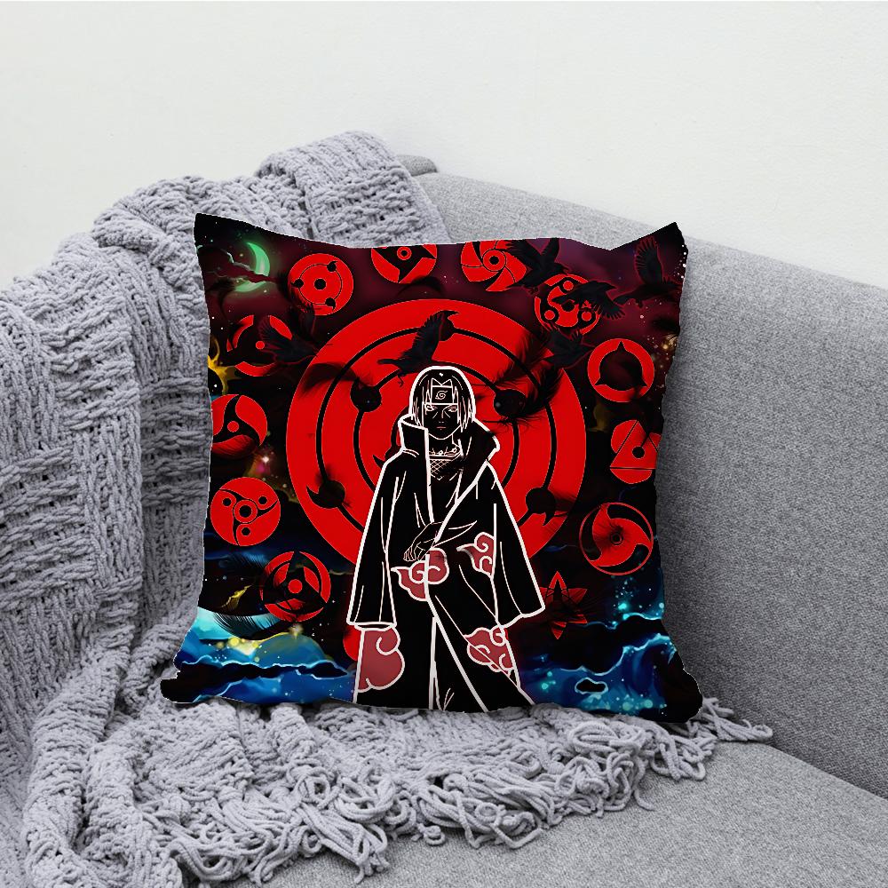I-ItachiS anime Pillow Case Pillow Case Soft Cushion Cases for Farmhouse Sofa Decor Home Decorations and Protector