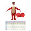 Set Costume Coda Ali Maschera Dinosauro Bambino Drago Regalo Bambini per Palco
