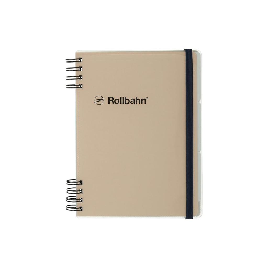 Delfonics LIFE LOG Rollbahn Flexible Cover 360° High Clear Pocket L (Greige)