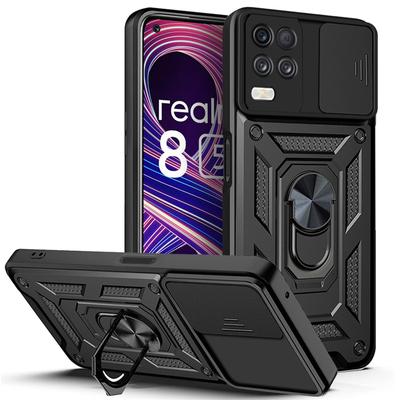 Für OPPO Realme 8 5G Hülle Autohalter Ring Rüstung Stoßfeste Schutzhülle für Relme Ralme Realmi Redmy 8Pro Realme8 Pro 8i