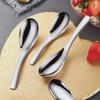 Yede 304 Stainless Steel Soup Spoon for Home Use - High-End Children's and Baby Spoon, One Per Person